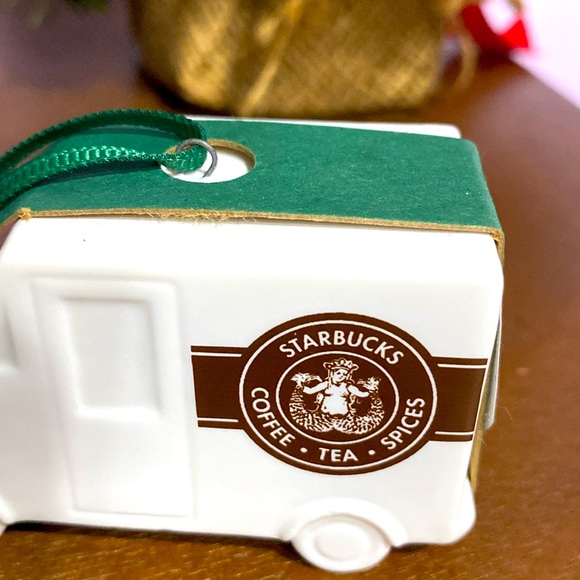 NWT 2016 Starbucks Coffee Tea Spices Truck Holiday Ornament‎ Collectible Decor ! - Picture 5 of 8